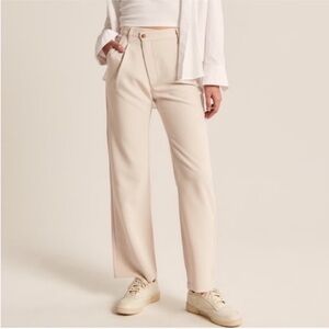 Abercrombie & Fitch Cross Waist Tailored 90s Relaxed Pants Size 26 Short